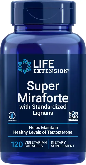 Super Miraforte with Standardized Lignans, 120 kapslí