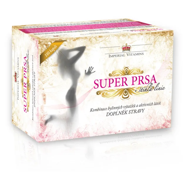 SUPER PRSA + štíhlá linie 180 kapslí