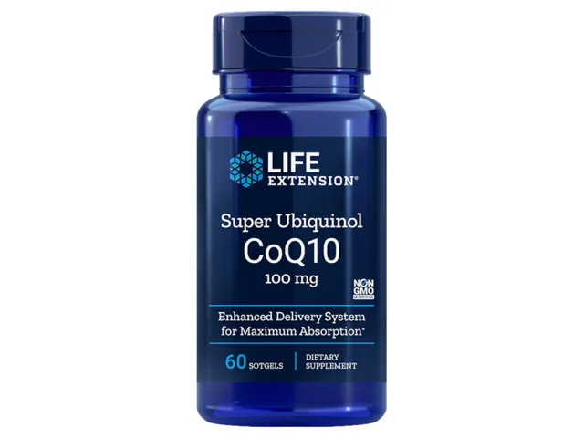 Super Ubiquinol CoQ10, 60 kapslí