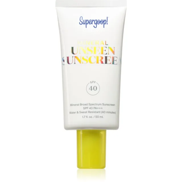 Supergoop! Mineral Unseen Sunscreen minerální krém na opalování SPF 40 50 ml