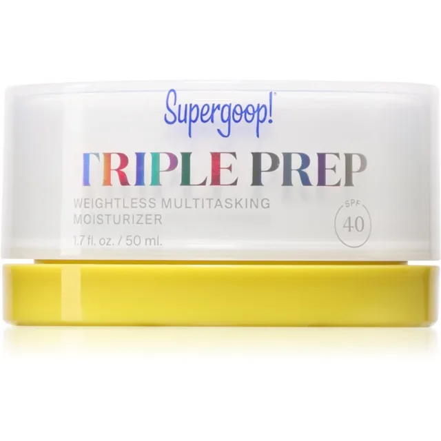 Supergoop! Triple Prep hydratační krém SPF 40 50 ml