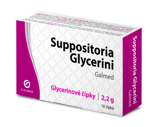 Supp. Glycerini Galmed 2.2g 2x10 čípků sleva 20%
