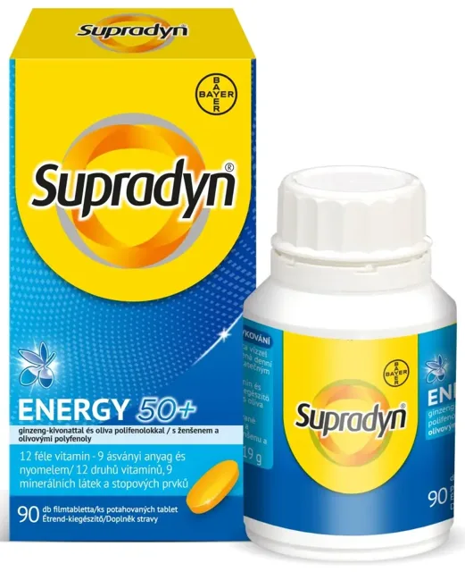 Supradyn ENERGY 50+ 90 tablet