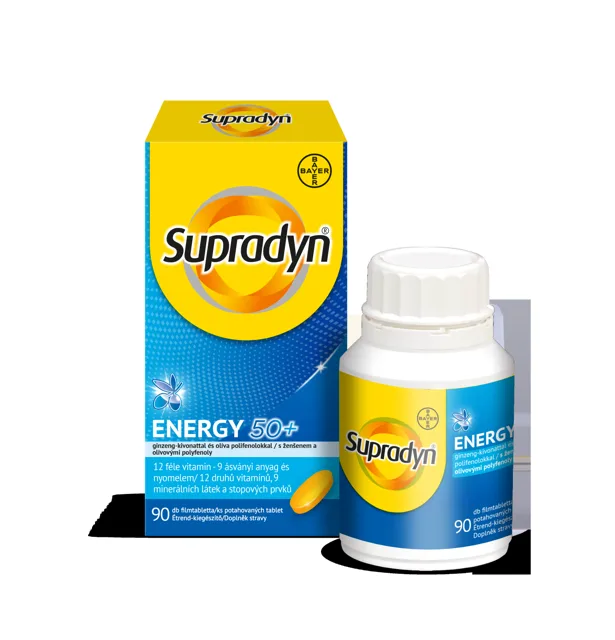 Supradyn ENERGY 50+ 90 tablet