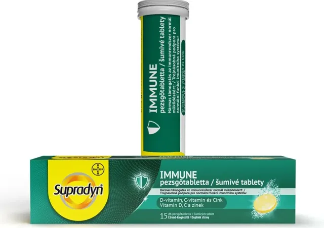 Supradyn Immune 15 šumivých tablet