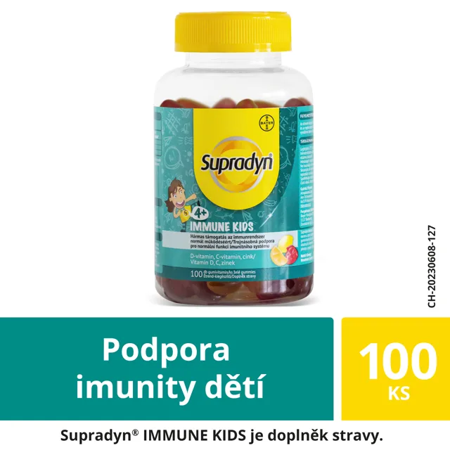 Supradyn Immune Kids želé 100ks