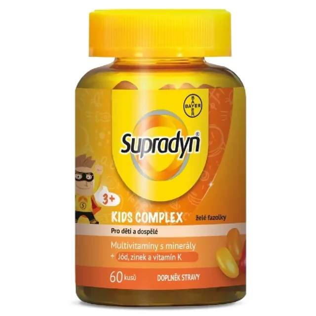Supradyn Kids Complex zele fazolky 60ks