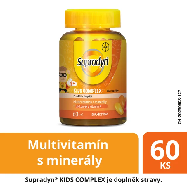 Supradyn Kids Complex želé fazolky 60ks