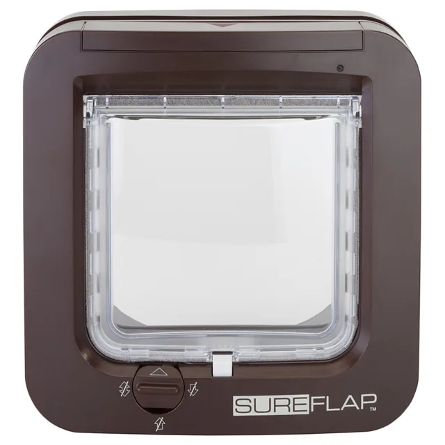 SureFlap kočičí dvířka s mikročipem - SureFlap dvířka - hnědá