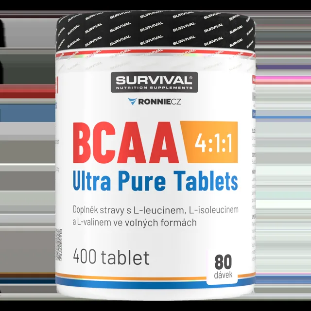 Survival BCAA 4:1:1 Ultra Pure Tablets 400 tbl