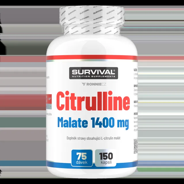 Survival Citrulline Malate 1400 mg 150 cps