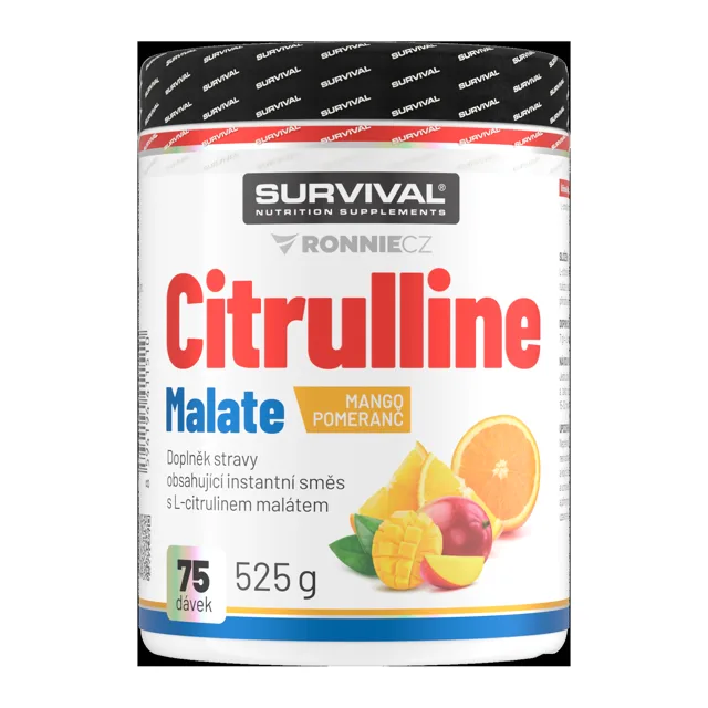 Survival Citrulline Malate 525 g mango-pomeranč