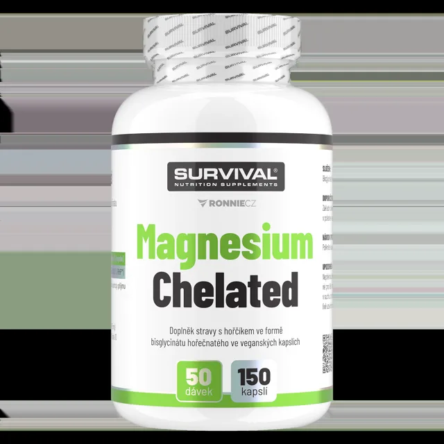 Survival Hořčík • Magnesium Chelated 150 cps