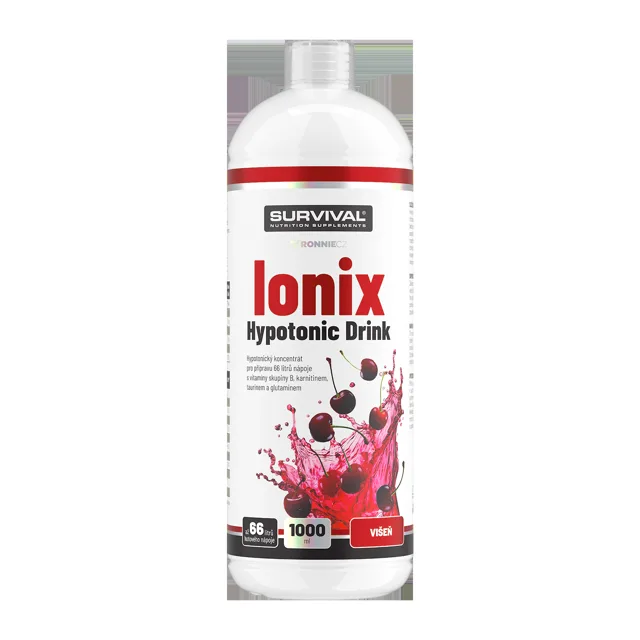 Survival Ionix Hypotonic Drink 1000 ml višeň