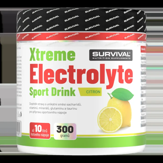 Survival Xtreme Electrolyte Sport Drink 300 g citron