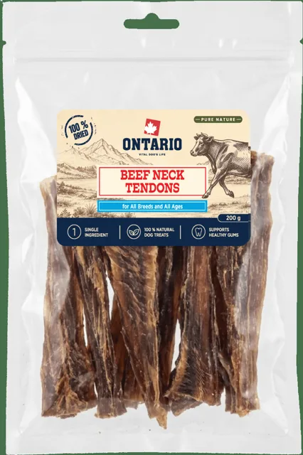 Sušená hovězí krční šlacha Ontario Pure Nature 200 g