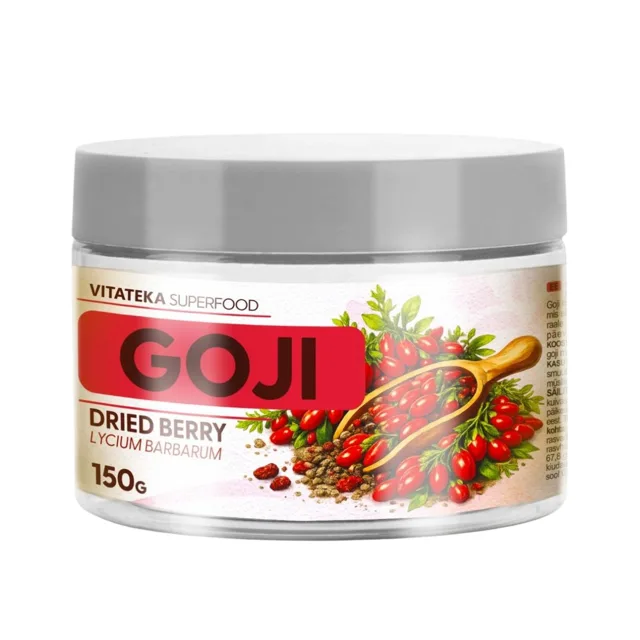 Sušené goji bobule - 150 g - Vitateka