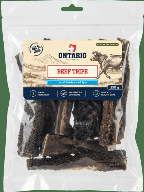Sušené hovězí dršťky Ontario Pure Nature 250 g