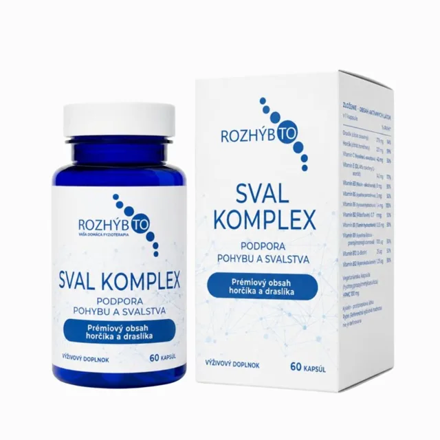 Sval komplex - 60 kapslí - Rozhýb to