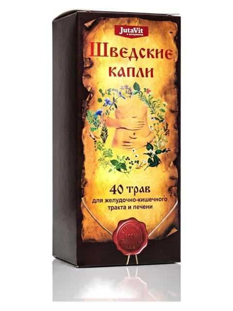 Švédské kapky 40 bylin - 500 ml (bez alkoholu)