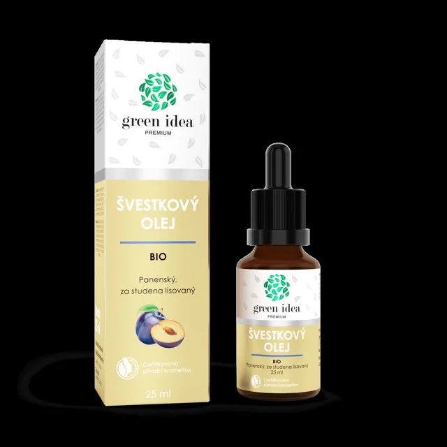 Švestkový olej BIO 25 ml - Green idea