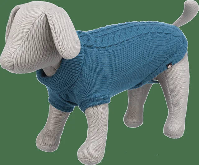 Svetr Trixie Kenton L 55cm modrý
