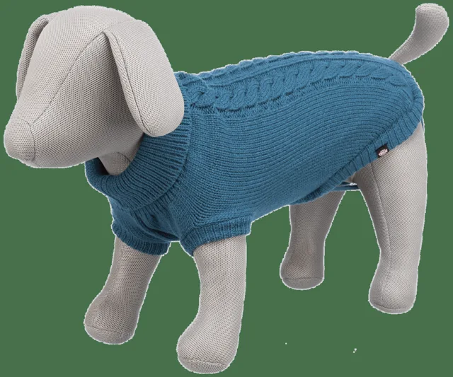 Svetr Trixie Kenton L 60cm modrý