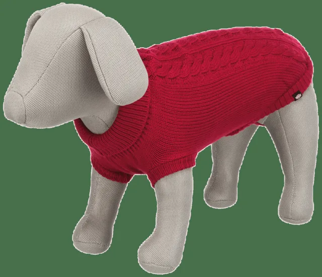 Svetr Trixie Kenton M 50cm červený