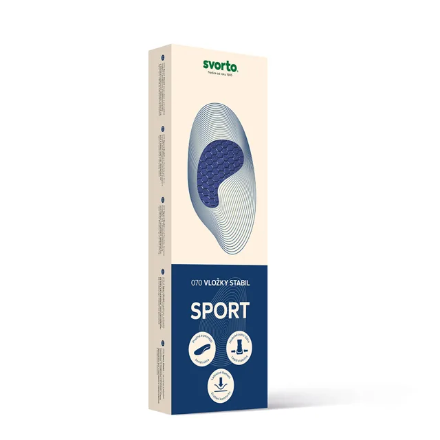 Svorto 070 Vložky Sport STABIL vel. 35-36 1 pár