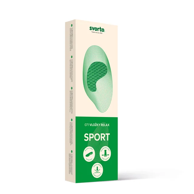 Svorto 071 Vložky Sport RELAX vel. 46-47 1 pár