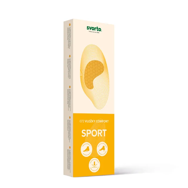 Svorto 072 Vložky Sport COMFORT vel. 35-36 1 pár
