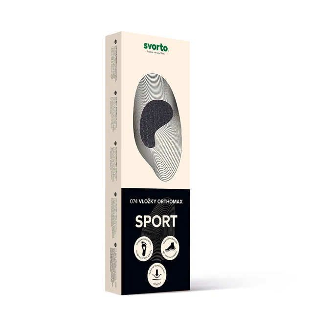 Svorto 074 Vložky Sport ORTHOMAX vel. 37-38 1 pár