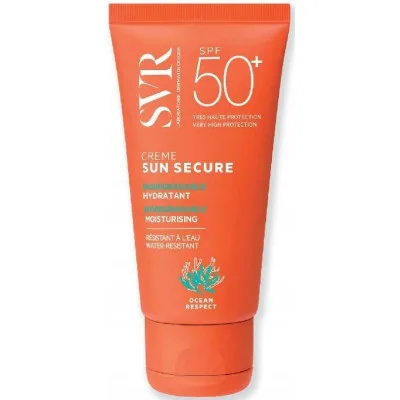 SVR Sun Secure Creme SPF50+ hydratační biologicky odbouratelný ochranný krém 50 ml