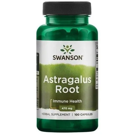 Swanson Astragalus Root (Kozinec), 470 mg 100 kapslí