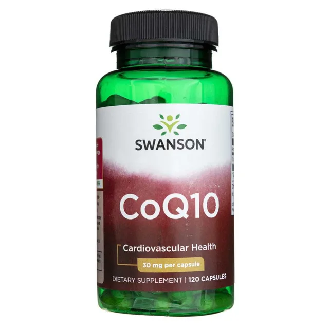Swanson CoQ10, 30 mg, 120 kapslí
