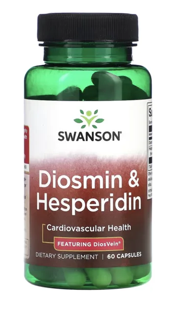 Swanson Diosmin & Hesperidin, 60 kapslí