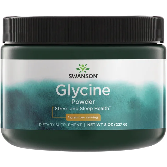 Swanson Glycin, prášek, 227 g