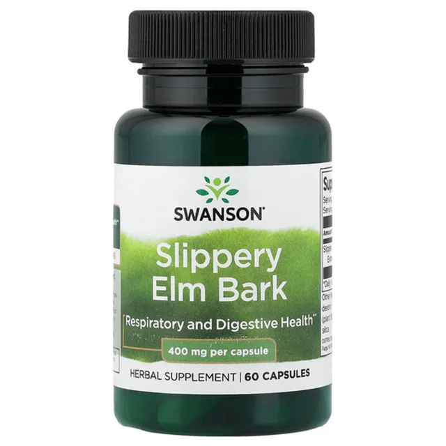 Swanson Kůra jilmu plavého, 400 mg, 60 kapslí