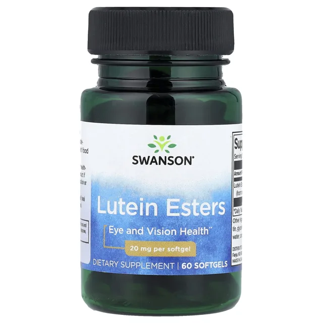 Swanson Lutein Esters, 20 mg, 60 měkkých kapslí