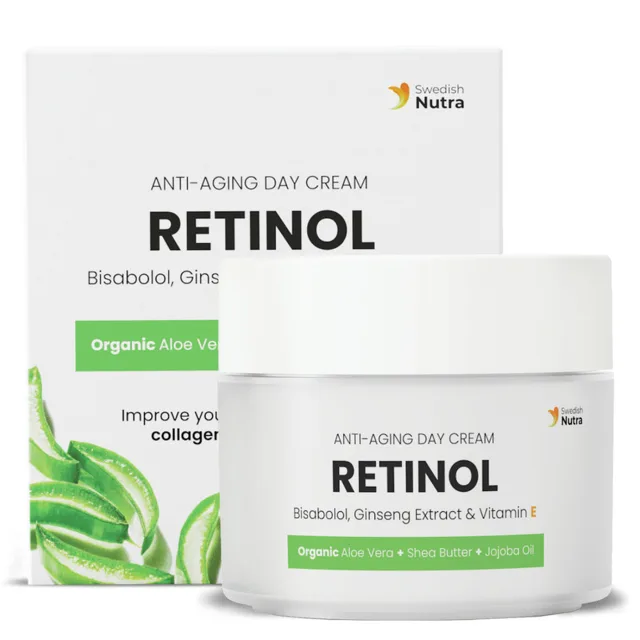 Swedish Nutra Anti-Aging Retinol Day Cream denní krém 50 ml
