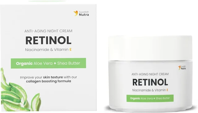 Swedish Nutra Anti-Aging Retinol Night Cream noční krém 50 ml