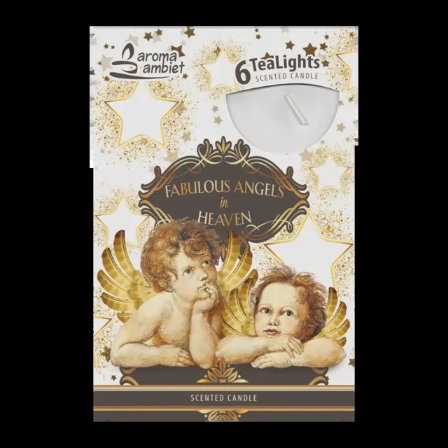 Sweet Home Čajové svíčky aromatizované Fabulous Angels 6 ks