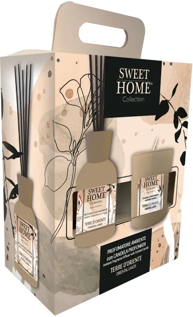 Sweet Home Collection Dárková sada aroma difuzéru se svíčkou Oriental Lands