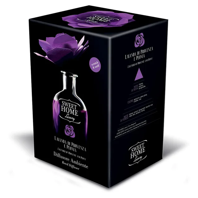 SWEET HOME COLLECTION Parfémovaný difuzér Lavender of Provence & Peony 250 ml
