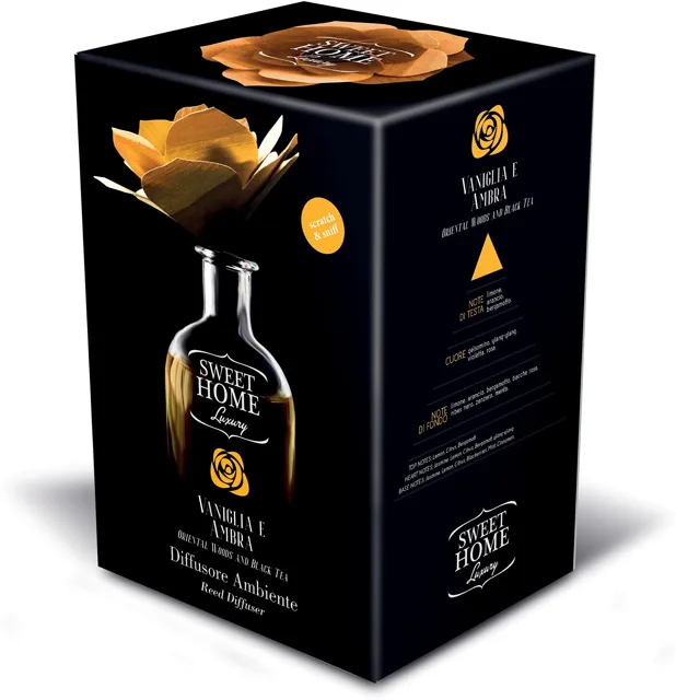 Sweet Home Collection Parfémovaný difuzér Vanilla & Amber 250 ml