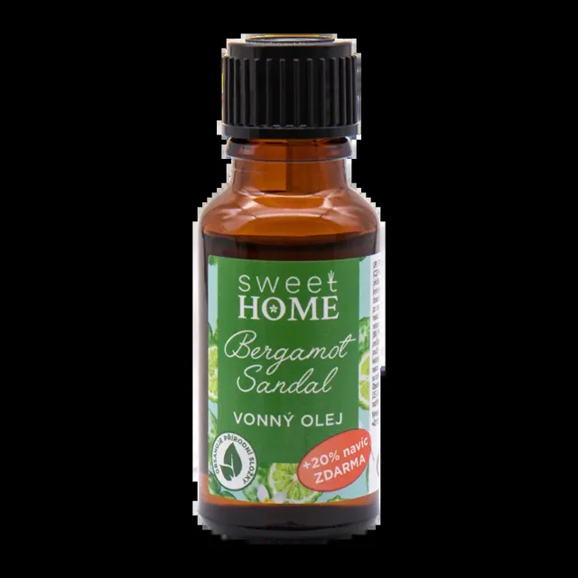 Sweet Home Vonný olej bergamot-sandal Bergamot a sandal 18 ml