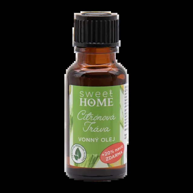Sweet Home Vonný olej citronová tráva 18 ml