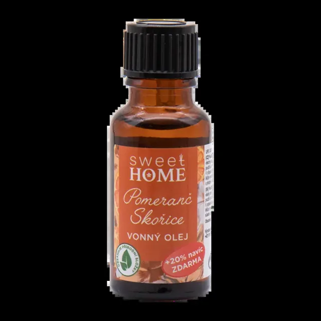 Sweet Home Vonný olej pomeranč-skořice Pomeranč a skořice 18 ml