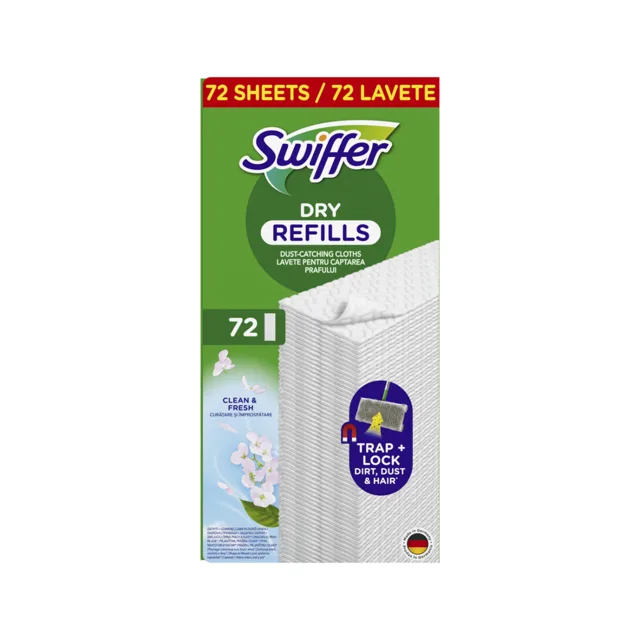 Swiffer Sweeper Suché utěrky na podlahu 72 ks