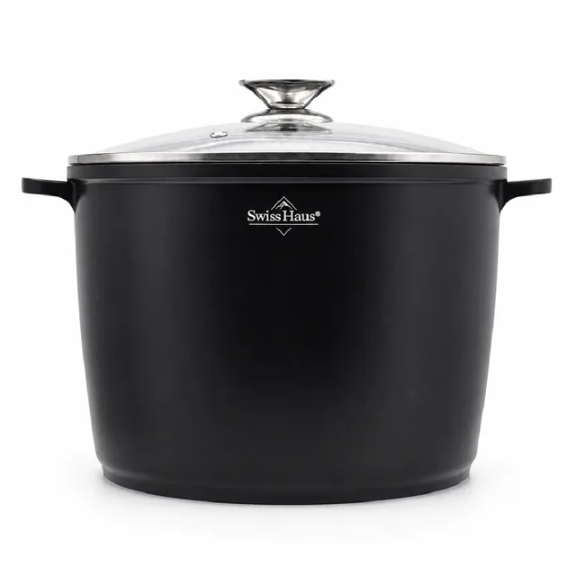 Swiss Haus Hluboký hrnec se safírovým povrchem 28 cm, 10,5 l
